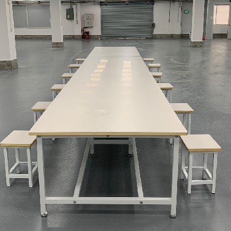 布袋裝配臺工廠車間工作臺鋁材操作臺防靜電維修桌鋁合金工作臺