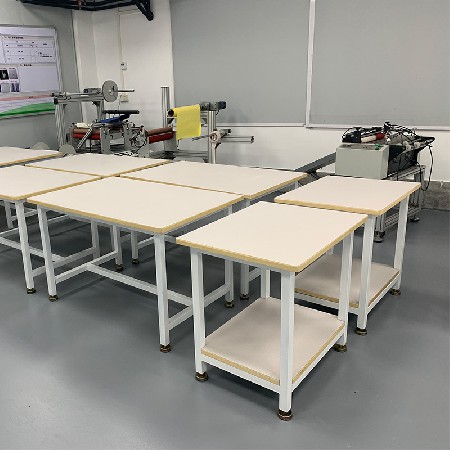 布袋裝配臺工廠車間工作臺鋁材操作臺防靜電維修桌鋁合金工作臺