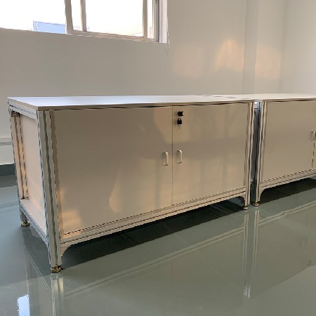 防靜電柜子批發(fā) 鋁合金實驗臺 電子車間操作臺大容量多層工作臺