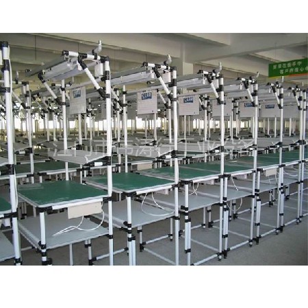 批發不銹鋼工作臺 線棒工作臺防靜電工作臺車間鋁材流水線工作桌