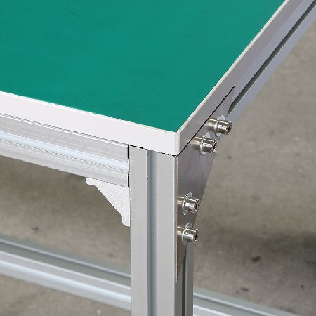 定制鋁型材工作臺(tái) 鋁合金防靜電工作臺(tái)流水線操作臺(tái)兩層工作桌