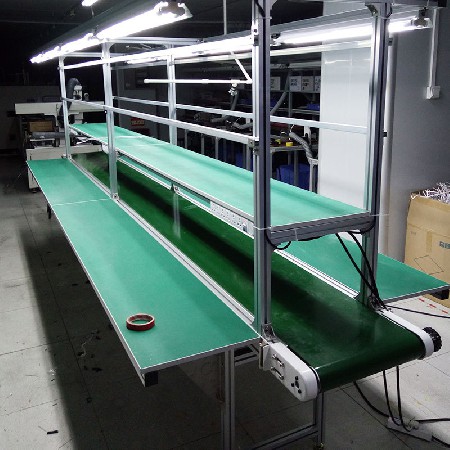 防靜電工作臺批發(fā)電子車間流水線防靜電操作臺鋁型材插件線實驗臺