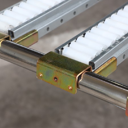 定制批發電池用物料車 3寸插桿腳輪對角帶剎不銹鋼管組裝物料車