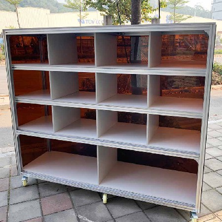 鋁型材模具柜 供應生產數控模具柜 模具工具零件備品柜 儲物柜